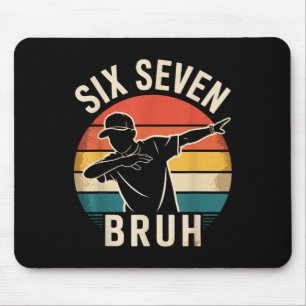 Mousepad 67 Meme 6 7 Números Dabbing Seis Sete Bruh Engraça