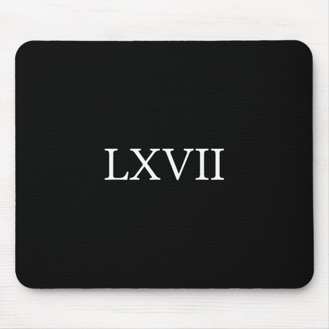 Mousepad 67 Meme de História Seis Sete Historiador História (Frente)
