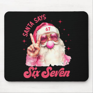 Mousepad 67 Meme Divertido Seis Sete Natal 6-7 Meme Papai N