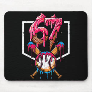 Mousepad 67 Meme Engraçado 6 7 Homens Mulheres Crianças Juv