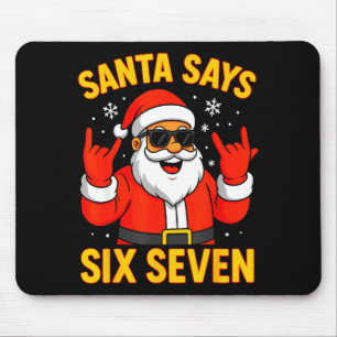 Mousepad 67 Meme Engraçado 6-7 Natal 2025 6 7 Papai Noel Di