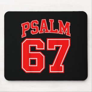 Mousepad 67 Meme Engraçado Seis Sete Salmo 67 6-7 Meme