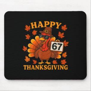 Mousepad 67 Meme Feliz Dia de Ação de Graças Peruza Engraça