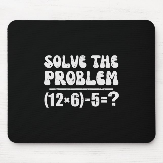 Mousepad 67 Meme Funny Pemdas Elementary Math Teacher Six S (Frente)