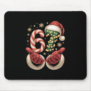 Mousepad 67 Meme Natal Divertido 6 7 Geração Alpha Gíria Pa