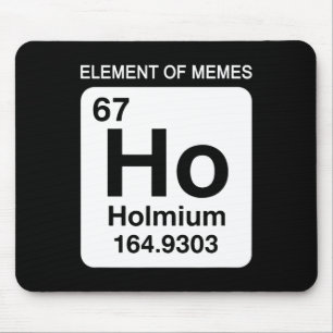 Mousepad 67 Meme Número Elemento Da Tabela Periódica De Mem