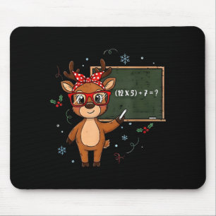 Mousepad 67 Meme Rena de Natal Engraçada 6 7 Professor Home