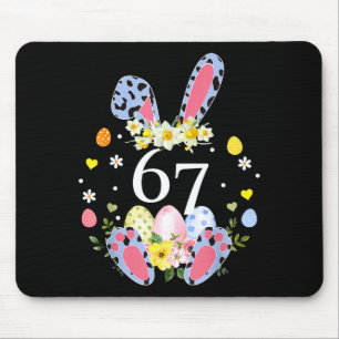 Mousepad 67 Meme Seis Sete 6 7 Coelho Leopardo Crianças Div