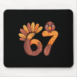 Mousepad 67 Meme Seis Sete Geração Alpha Gíria Divertido Pe