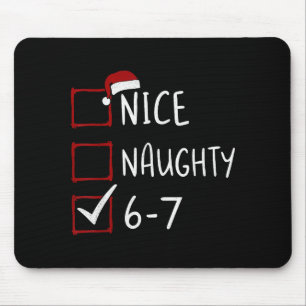 Mousepad 67 Meme Seis Sete Homens Meninos Natal 6-7 Meme Le