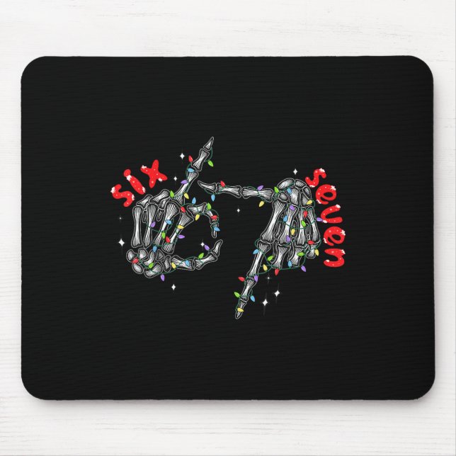Mousepad 67 Meme Seis Sete Para Crianças Mulheres Homens Me (Frente)