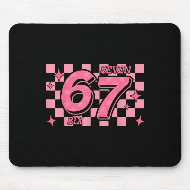Mousepad 67 Meme Seis Sete Xadrez  (Frente)