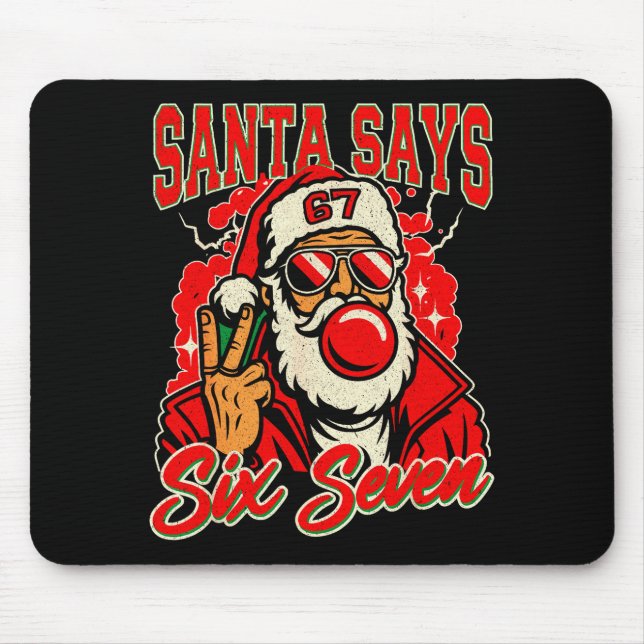 Mousepad 67 Meme Six Seven For Kids Women Men Boys Girls Ch (Frente)