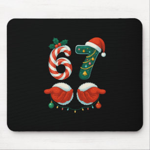 Mousepad 67 Natal 6 7 Meme Pijama Feriado Geração Alpha Sl