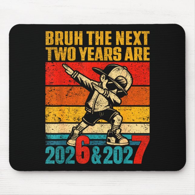 Mousepad 67 Nye 2026 Funny New Year's Eve Party 6 7 Meme Bo (Frente)