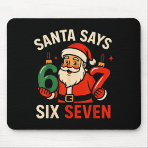 Mousepad 67 Papai Noel Natal Seis Sete 6 7 Meme Menino Meni