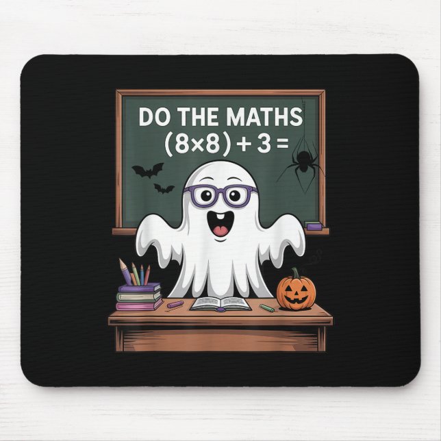 Mousepad 67 Professor Fantasma de Halloween Seis Sete Meme  (Frente)