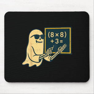 Mousepad 67 Professor Halloween Esqueleto Fantasma Seis Set