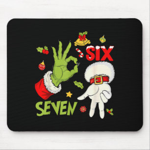 Mousepad 67 Roupas de Natal Meme Tendência Dizia 6 7 Meme