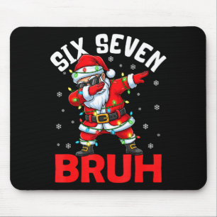 Mousepad 67 Seis Sete Burh Natal Divertido 6 7 Meme Homens 