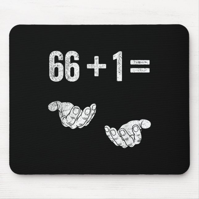 Mousepad 67 Seis Sete Matemática Matemáticas Brainrot Equaç (Frente)