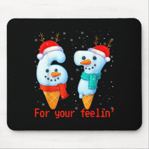 Mousepad 67 Seis Sete Para o Seu Meme de Natal Crianças