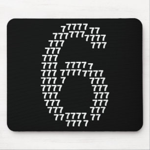 Mousepad 67 Sessenta e Sete Divertido 6 7 Meme Fantasia de