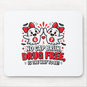 Mousepad 67 Six Seven Fantasma - Sem Mentira Cara Sem Droga
