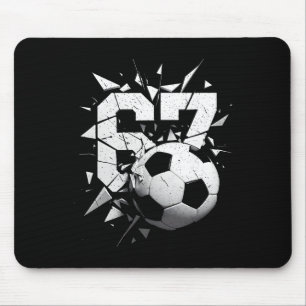 Mousepad 67 Six Seven Futebol Geração Alfa Meme Brainrot