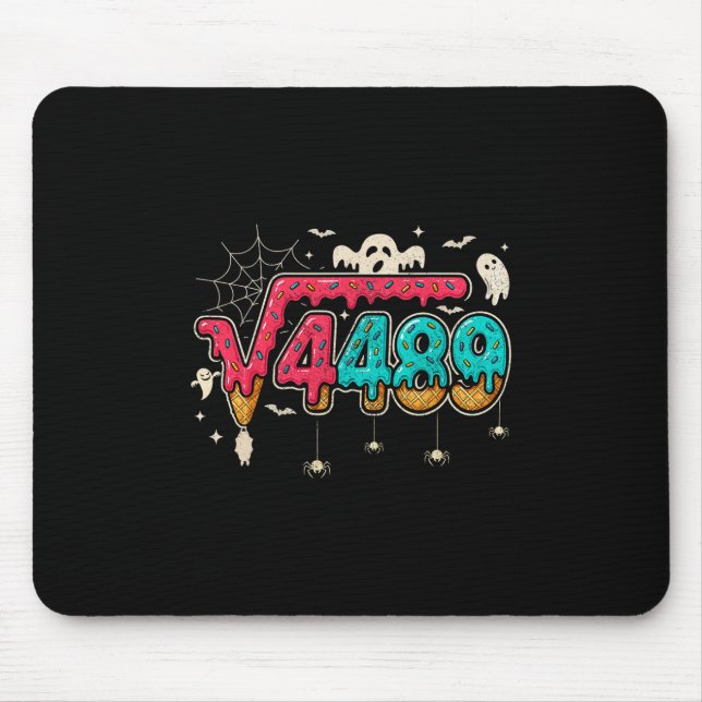 Mousepad 67 Sorvete Drip Meme Raiz Quadrada 4489 Gíria Mate (Frente)