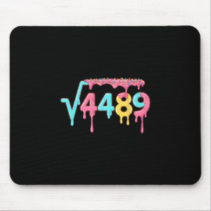Mousepad 67 Sorvete Gotejamento Meme Raiz Quadrada 4489 Gír