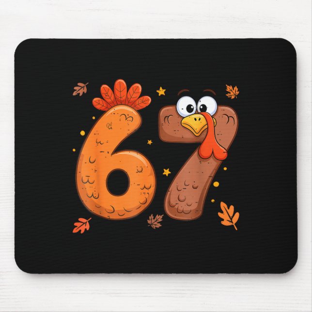 Mousepad 67 Thanksgiving Turkey Turkey  (Frente)