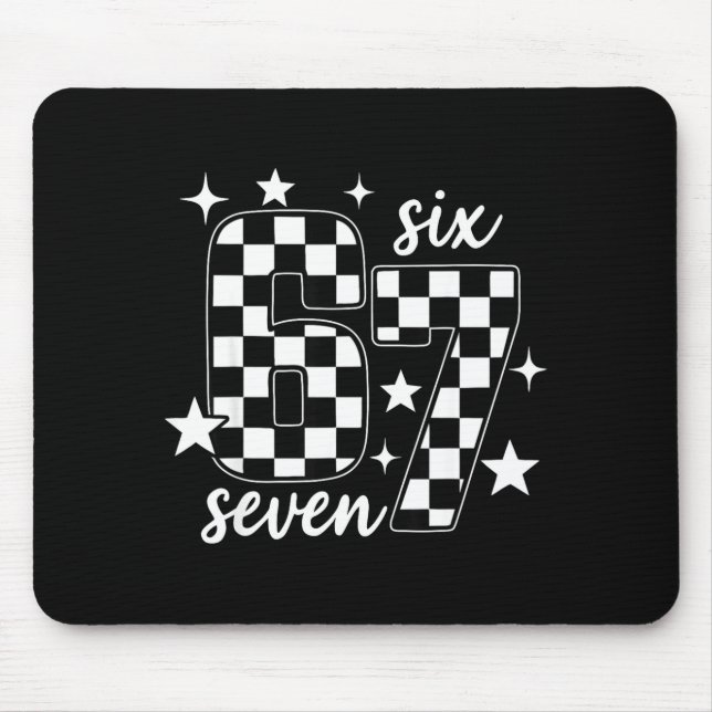 Mousepad 67 Xadrez Seis Sete Meme 6 7 Professor Geração Alp (Frente)