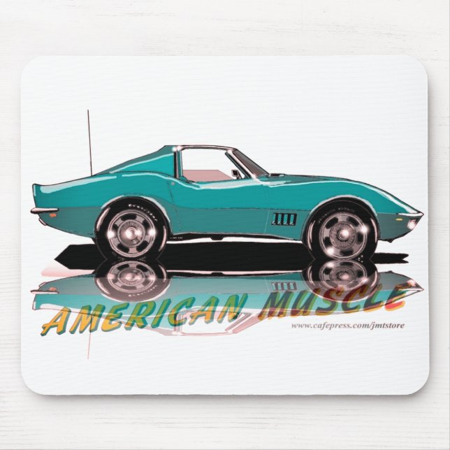 Mousepad 68 Stingray Teal (Frente)
