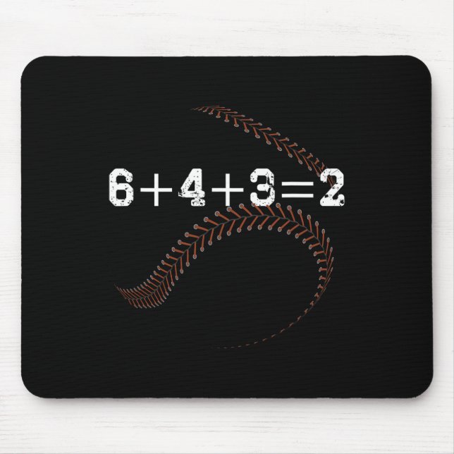 Mousepad 6+4+3=2 643 Double Play Outs Sell Player Coach Sof (Frente)