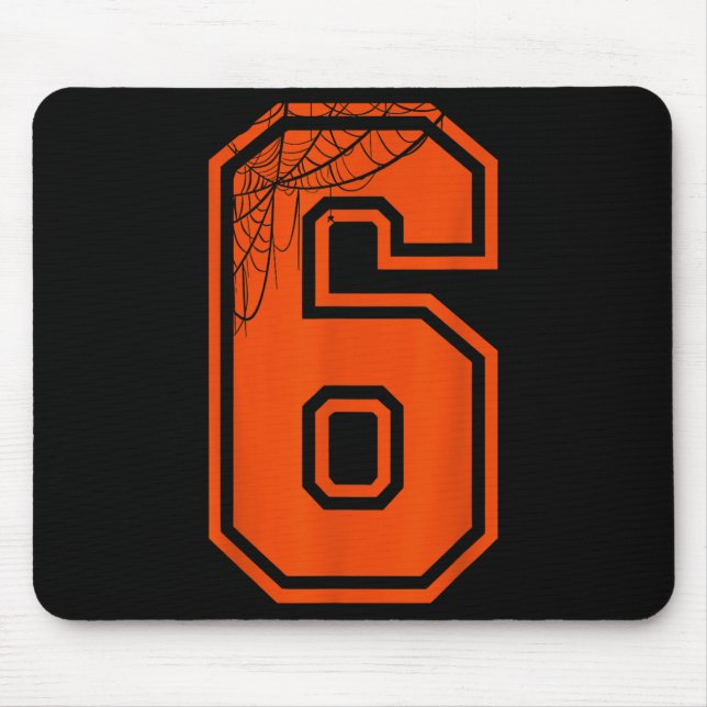 Mousepad 6 7 Dia de as Bruxas engraçado de aranha, roupa, c (Frente)