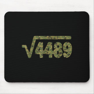 Mousepad 6 7 Exército Padrão Meme Raiz Quadrada 4489 Gíria 