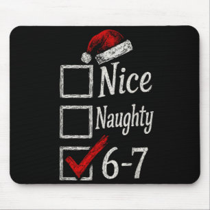 Mousepad 6-7 Meme Legal Travesso 67 Natal Rot Cerebral Engr
