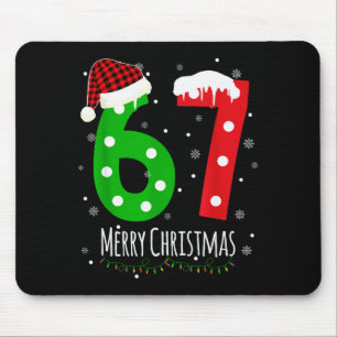 Mousepad 6 7 Natal Seis Sete Xmas 67 Feliz Natal