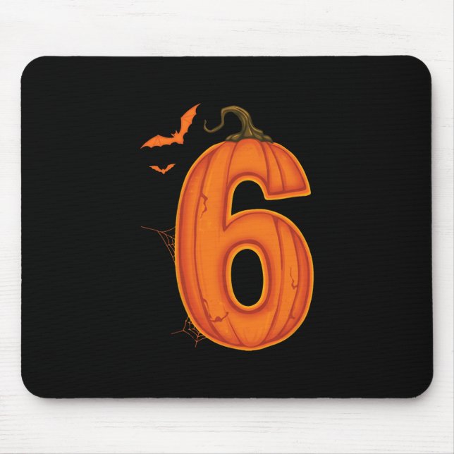 Mousepad 6 7 Seis Sete Meme Casal Fantasia de Halloween Com (Frente)