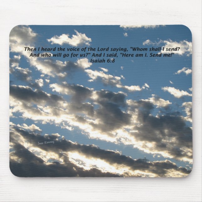 Mousepad 6:8 de Isaiah (Frente)