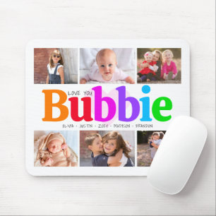 Mousepad 6 Fotografias Collage Te Ama Novato Colorido Moder