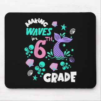 Mousepad 6th Grade Pupil Happy 1st Day Back To School Merma
