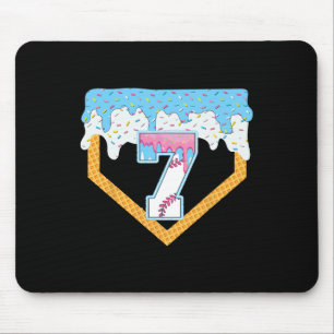 Mousepad 7º Sorvete de Bysebyll Gotejando Gotas de Bysebyll