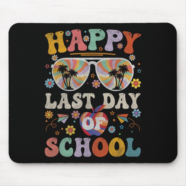 Mousepad 70 Feliz Dia Passado Da Escola Professores Boys G (Frente)