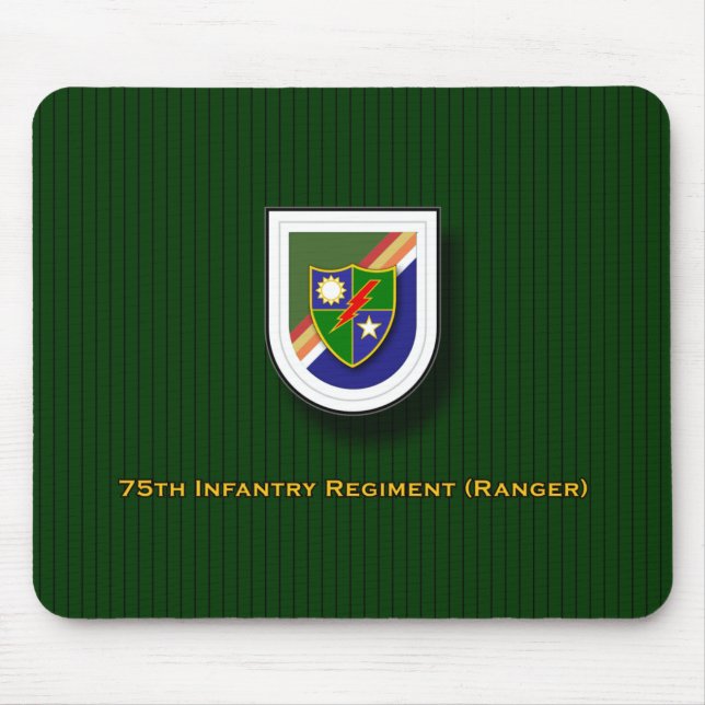 Mousepad 75th Regimento de infantaria - flash das guardas (Frente)