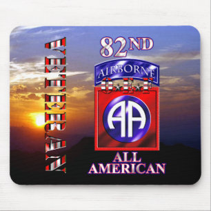 Mousepad 82nd Veterano da divisão aerotransportada OEF
