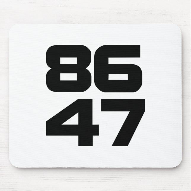 Mousepad 86 47 Projeto Anti-Trump Resist 2025 (Frente)