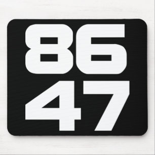 Mousepad 86 47 Projeto Anti-Trump Resist 2025