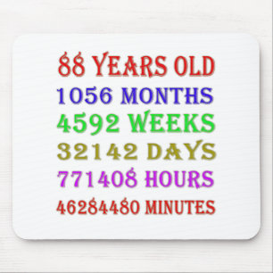 Mousepad 88º aniversário